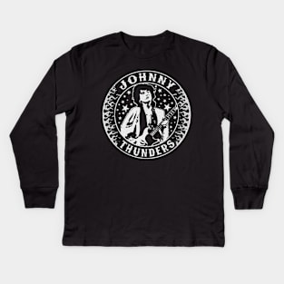 Johnny Thunders Kids Long Sleeve T-Shirt